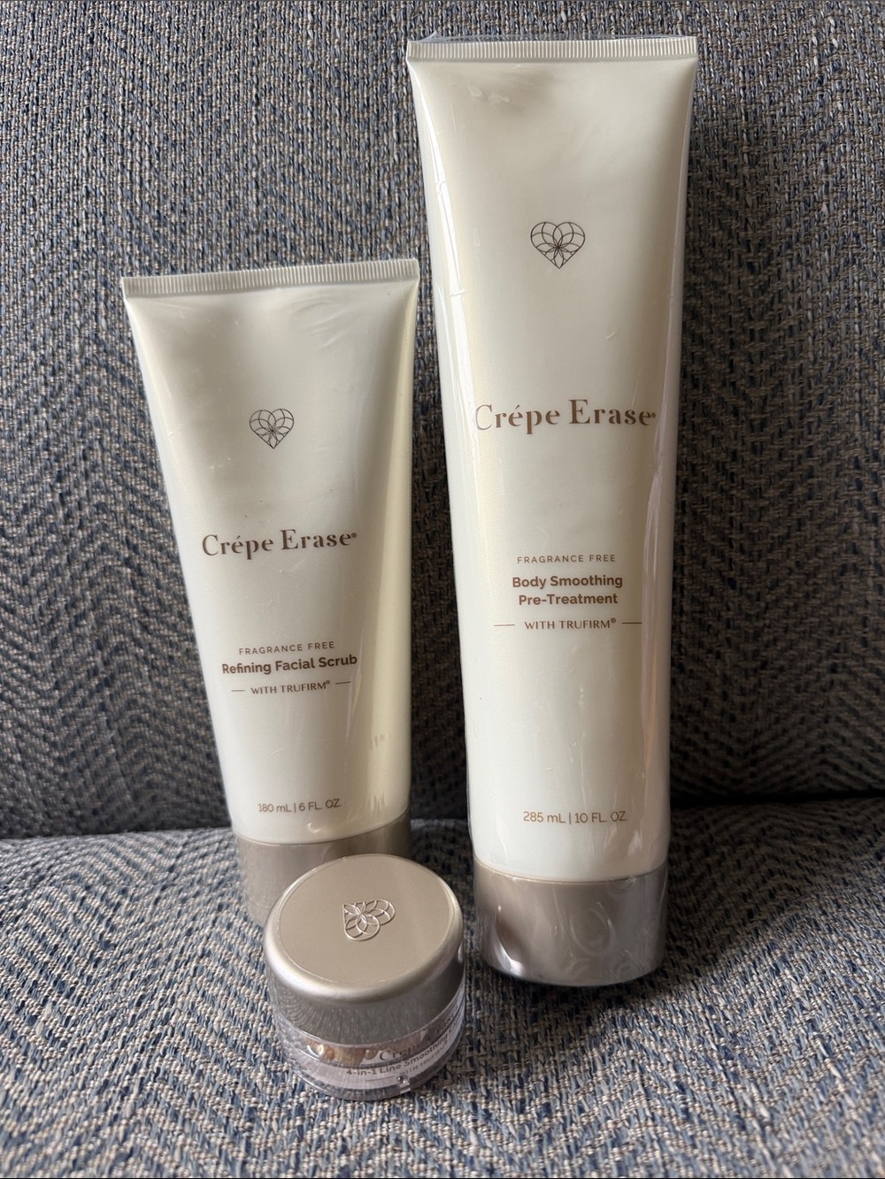 Crepe Erase Set of 3 Body Treatments.
